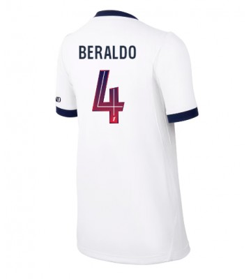 Paris Saint-Germain Lucas Beraldo #4 Bortatröja Dam 2026-27 Kortärmad